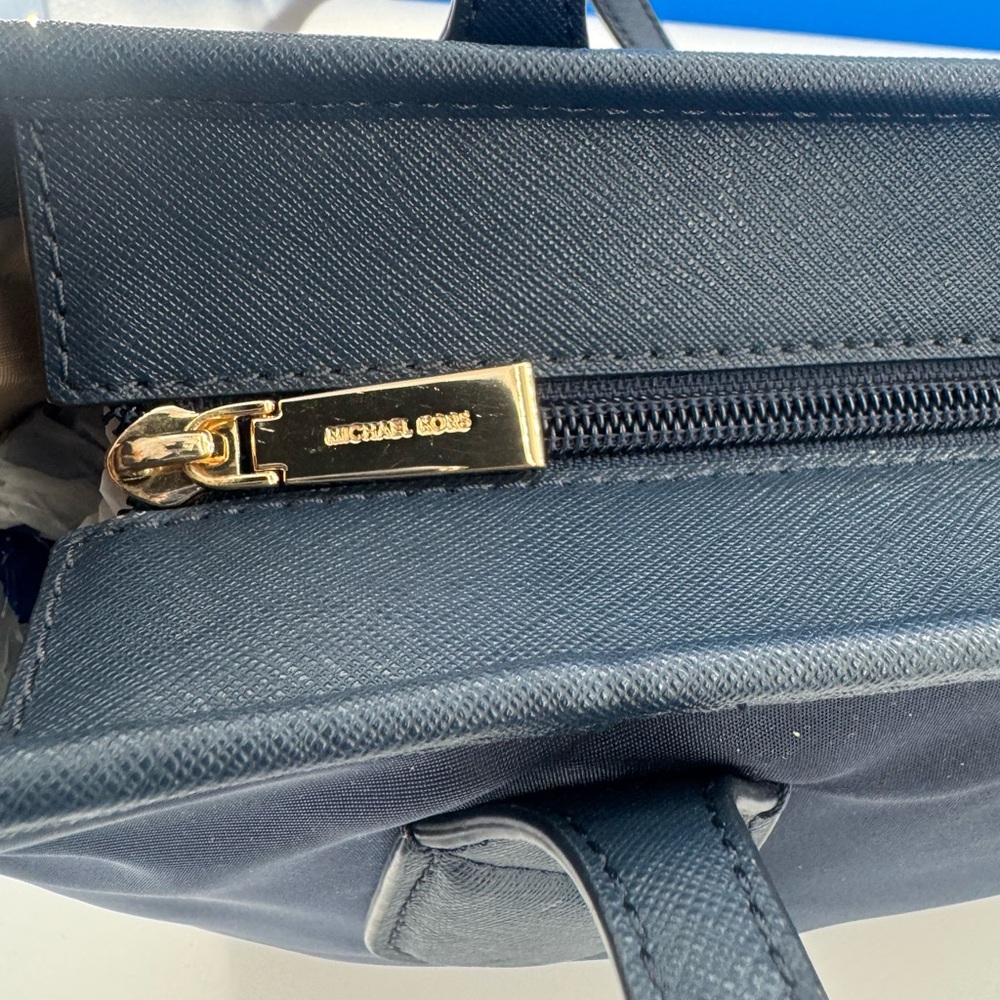 Michael Kors Eva Small Nylon Gabardine Tote - Picture 9 of 12